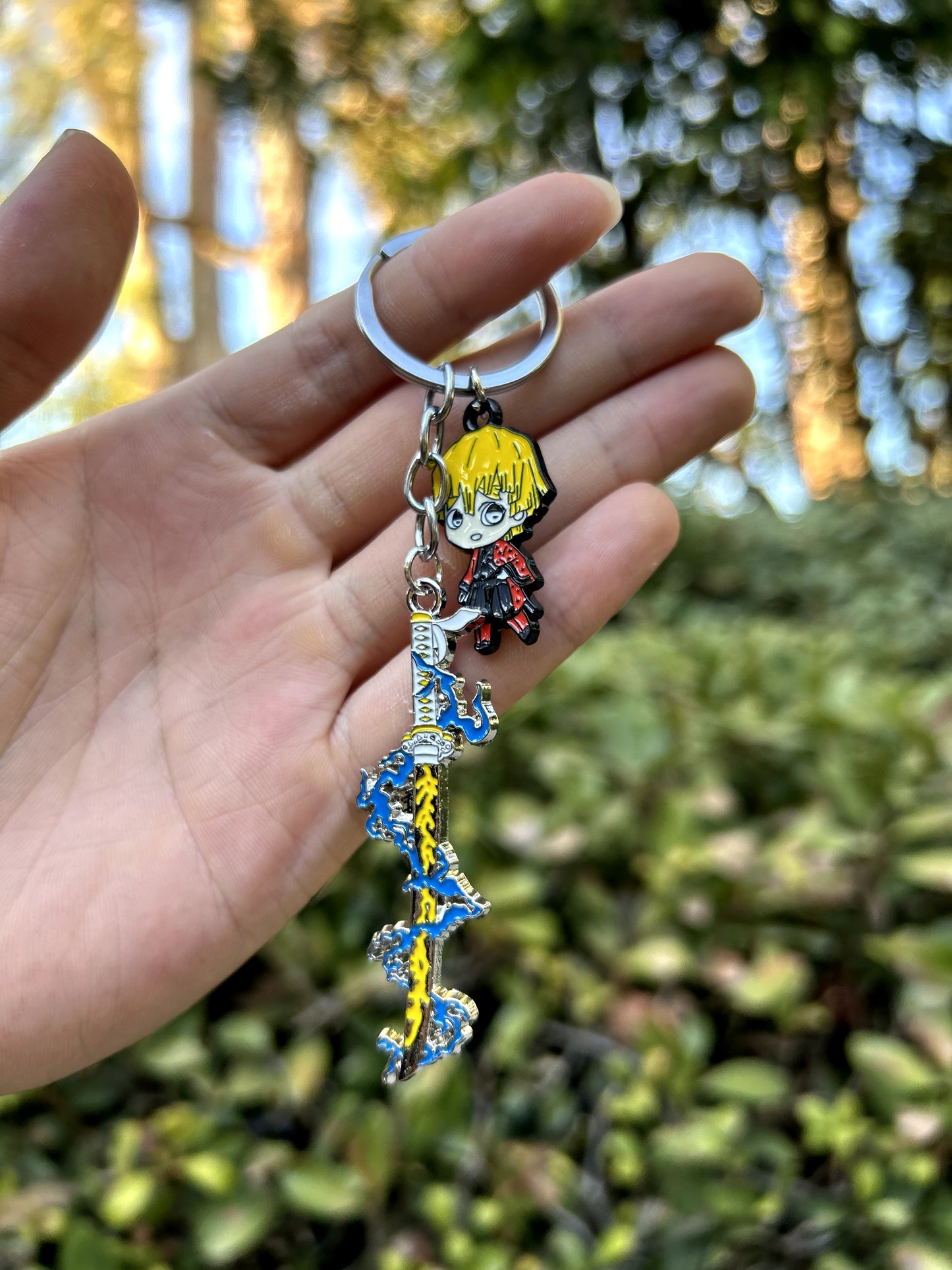 Zenitsu A 1.0 Sword keychain